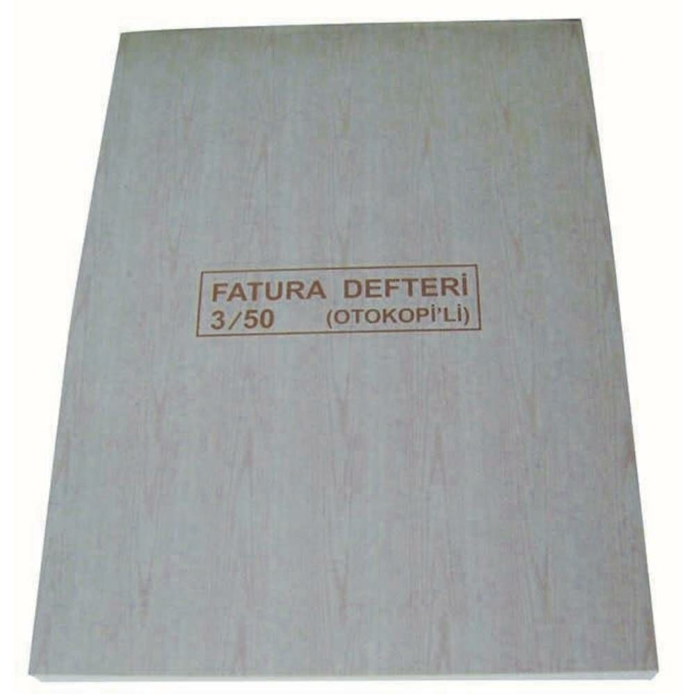 Dilman Fatura Defteri Otokopili 3/50 3 Nüsha 4123