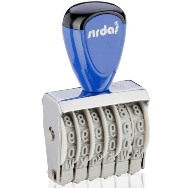 Sırdaş Numaratör 5Mm 6 Hane 1656