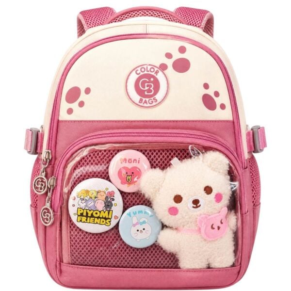 Color Bags B102 Fuşya Anaokulu Çantası