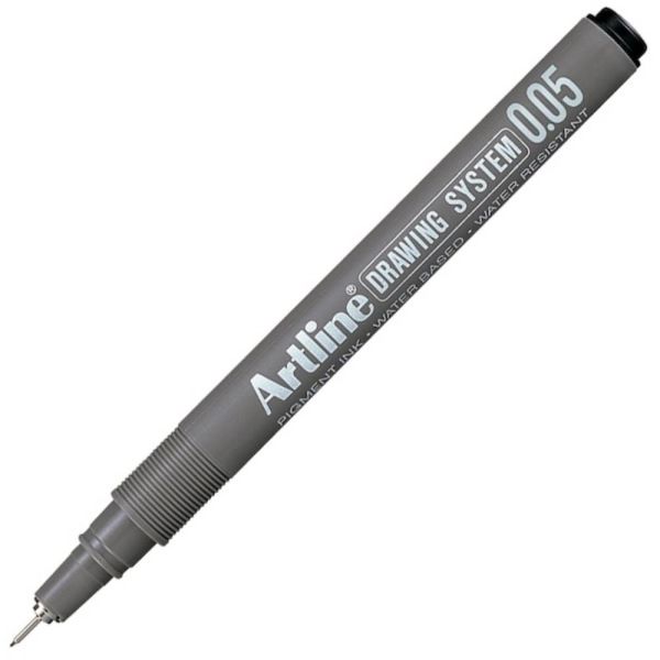 Artlıne Çizim Kalemi Drawıng System 2305 0.05 Siyah A-Ek-2305 Black