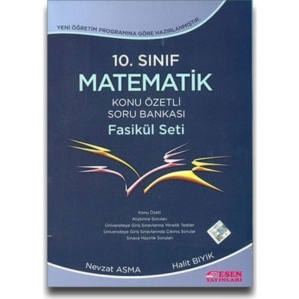 Esen 10.Sınıf Matematik Soru Bankası Fasikül