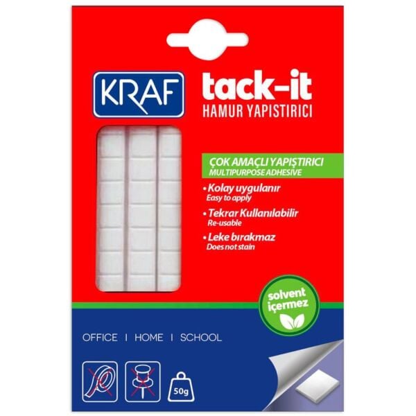 Kraf Hamur Yapıştırıcı Tack-It 50G 801G