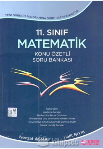 Esen 11.Sınıf Matematik Konu Anlatımlı İleri Düzey