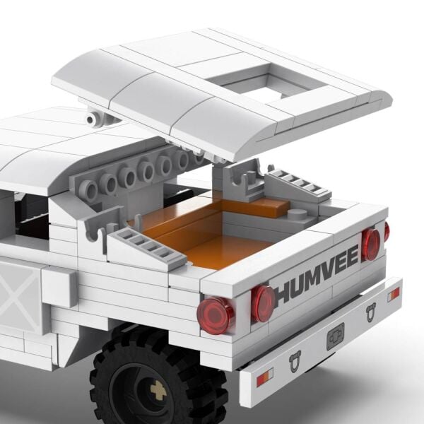 CADA Humvee Beyaz 328 Parça Blok Oyuncak C550022W