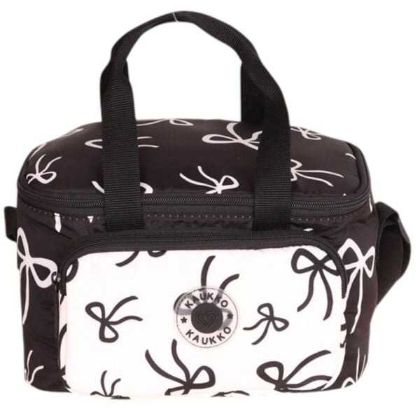 Kaukko K1886 Black White Beslenme Çantası