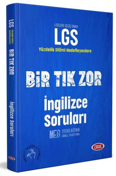Data Lgs Bir Tık Zor İngilizce Soruları