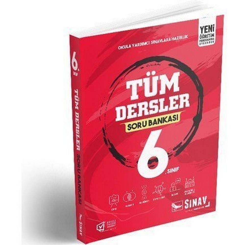 Sınav 6.Sınıf Tüm Dersler Soru Bankası