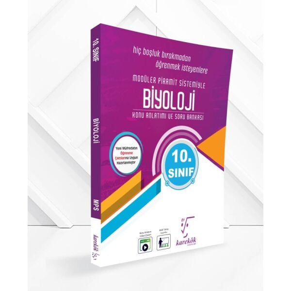 Karekök 10.Sınıf Biyoloji Konu Anlatımlı Soru Bankası