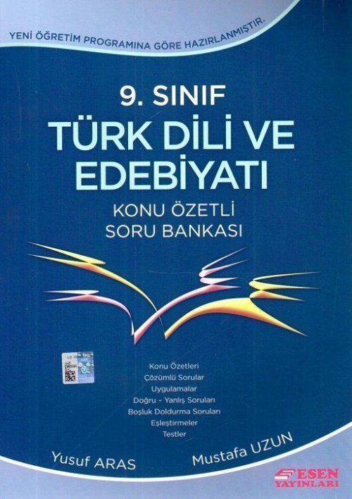 Esen 9.Sınıf Türk Dili Ve Edebiyatı Soru Bankası