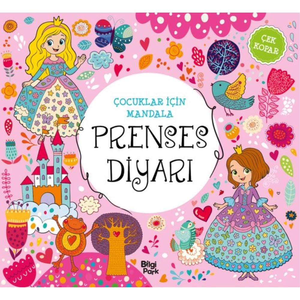 Çocuklar İçin Mandala Prenses Diyarı