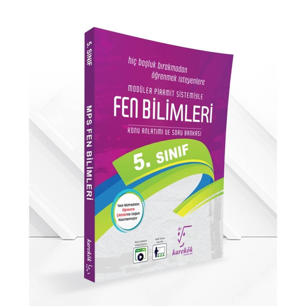Karekök 5.Sınıf Fen Bilimleri Konu Anlatımlı Soru Bankası