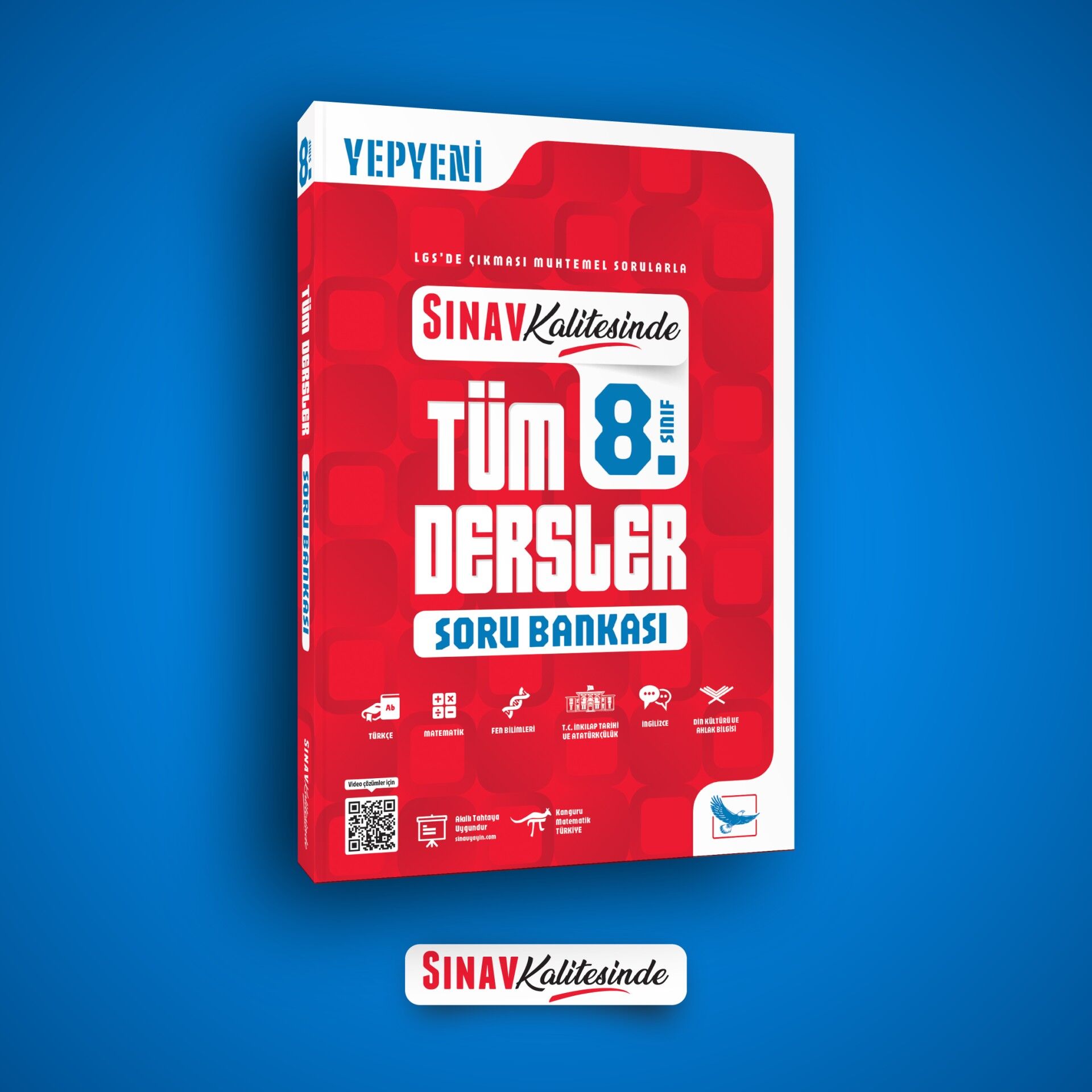 Sınav 8.Sınıf LGS Tüm Dersler Soru Bankası
