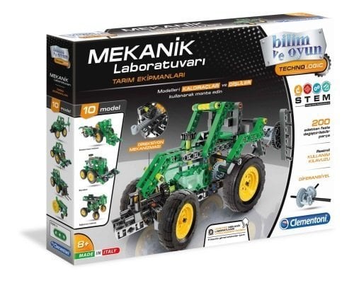 Clementoni Bilim ve Oyun Mekanik Laboratuvarı Tarım Ekipmanları 64437