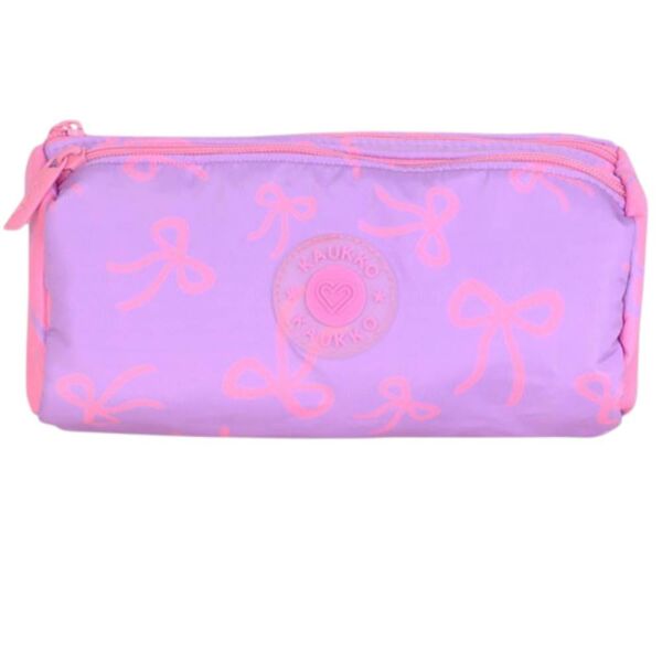 Kaukko K1881 Lilac Pink Kalem Çantası