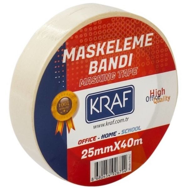 Kraf Maskeleme Bandı 25Mm X 40M 4025G