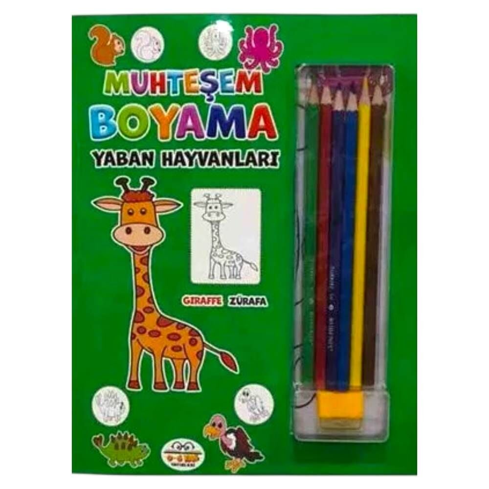 Muhteşem Boyama Yaban Hayvanları