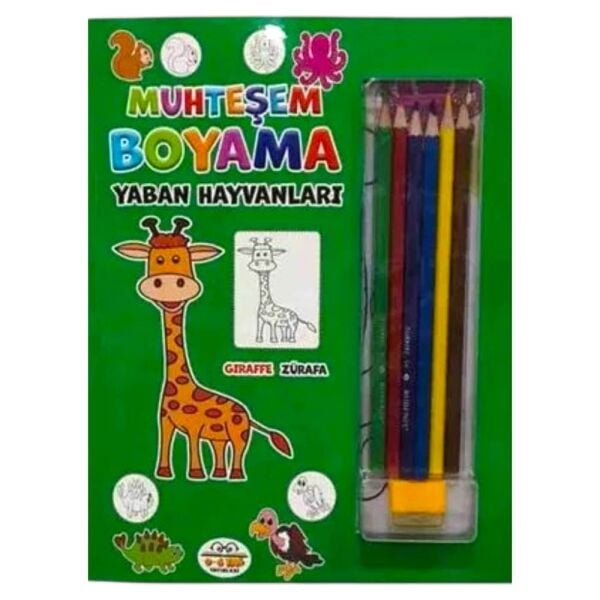 Muhteşem Boyama Yaban Hayvanları
