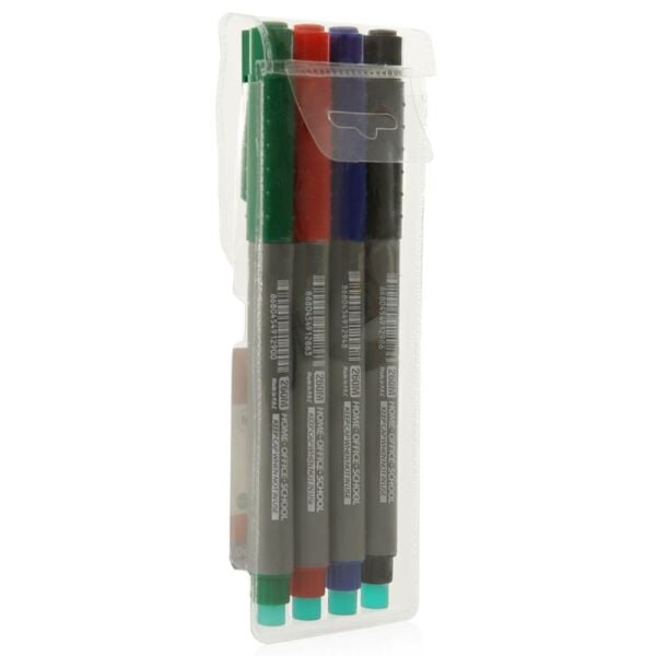 Kraf Asetat Kalemi Silgili (M) 260 4 Lü Set