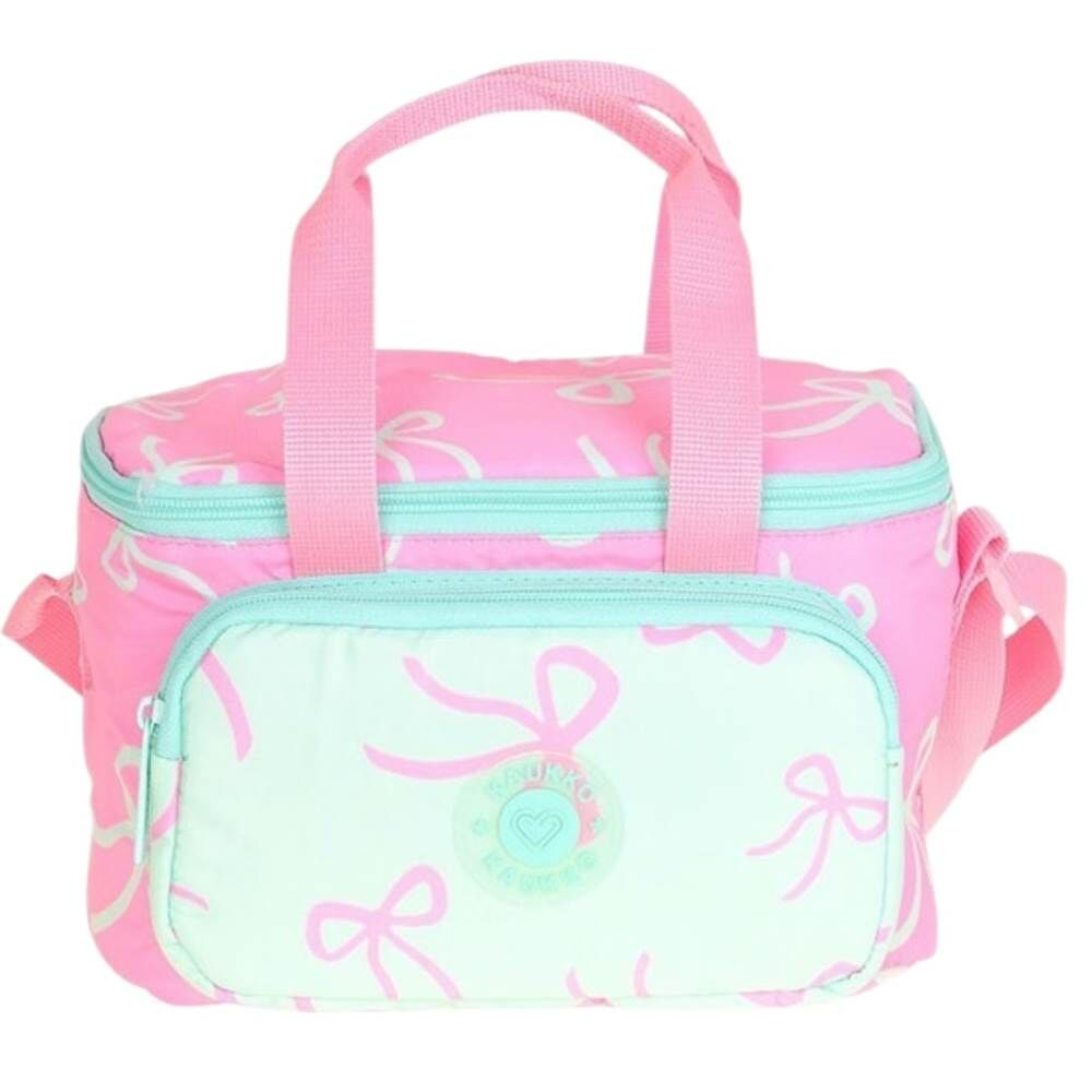 Kaukko K1877 Mint Pink Beslenme Çantası