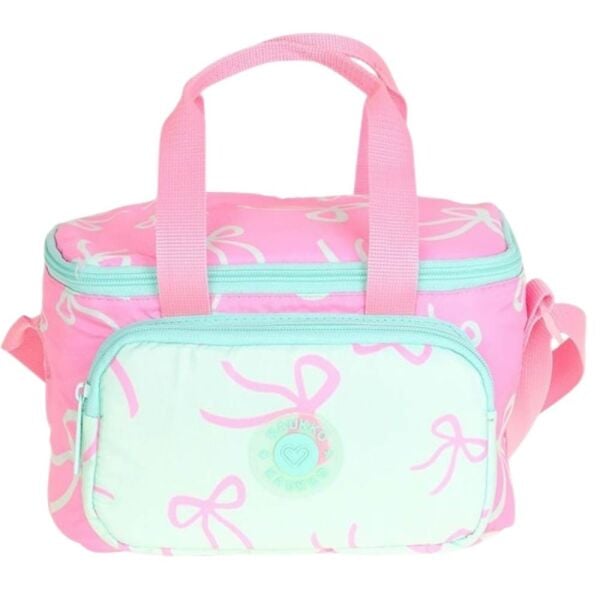 Kaukko K1877 Mint Pink Beslenme Çantası