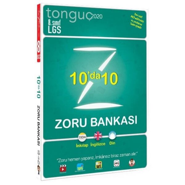 Tonguç 8.Sınıf Lgs 10 da 10 Zoru Bankası