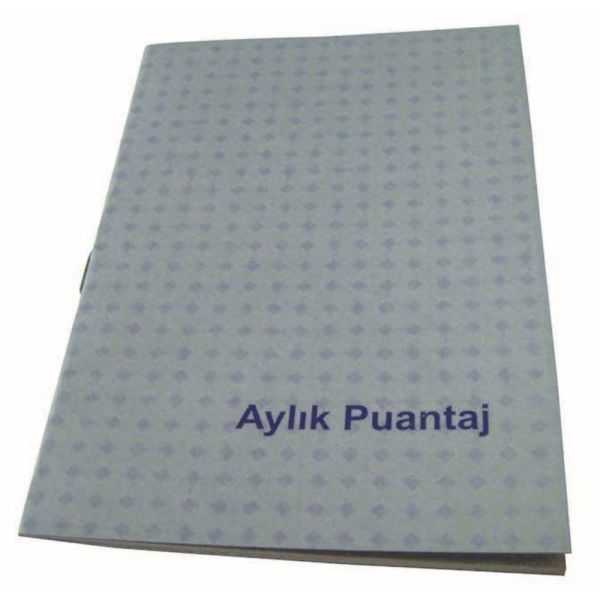 Dilman Puantaj Defteri Aylık Cep Tipi 3204