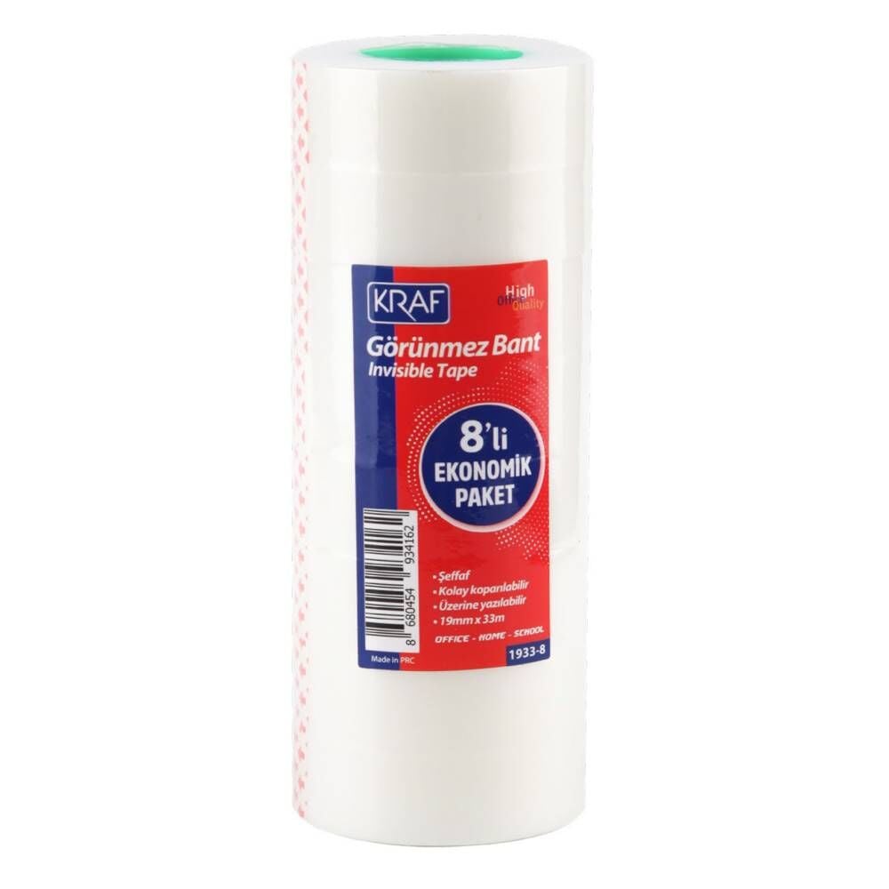Kraf Görünmez Bant 19Mm X 33M 8 Li 1933-8