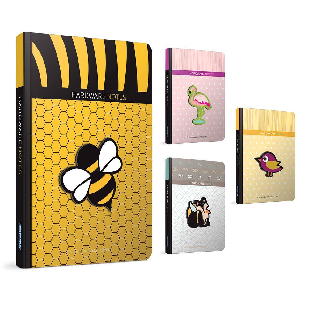 Hardware Notes Modelist Defter 13x21 120 Yaprak Çizigili Sert Kapak 4629