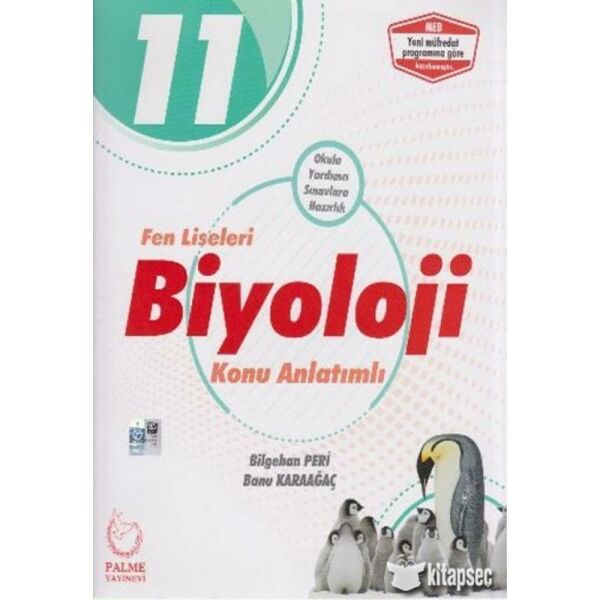 Palme 11.Sınıf Biyoloji Konu Anlatımlı Fen Lisesi
