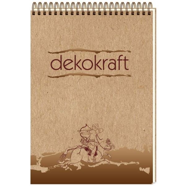 Keskin Bloknot Dekokraft A4 Spiralli 100 Yp. Çizgili 144001