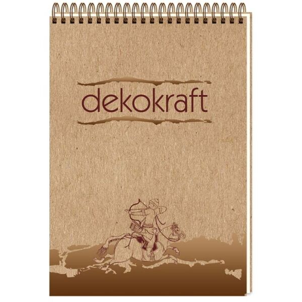 Keskin Bloknot Dekokraft A4 Spiralli 100 Yp. Düz 144000