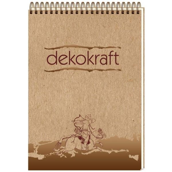 Keskin Bloknot Dekokraft A4 Spiralli 100 Yp. Noktalı 144003