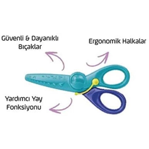 Maped Kidipulse 472112 Kağıt Makası