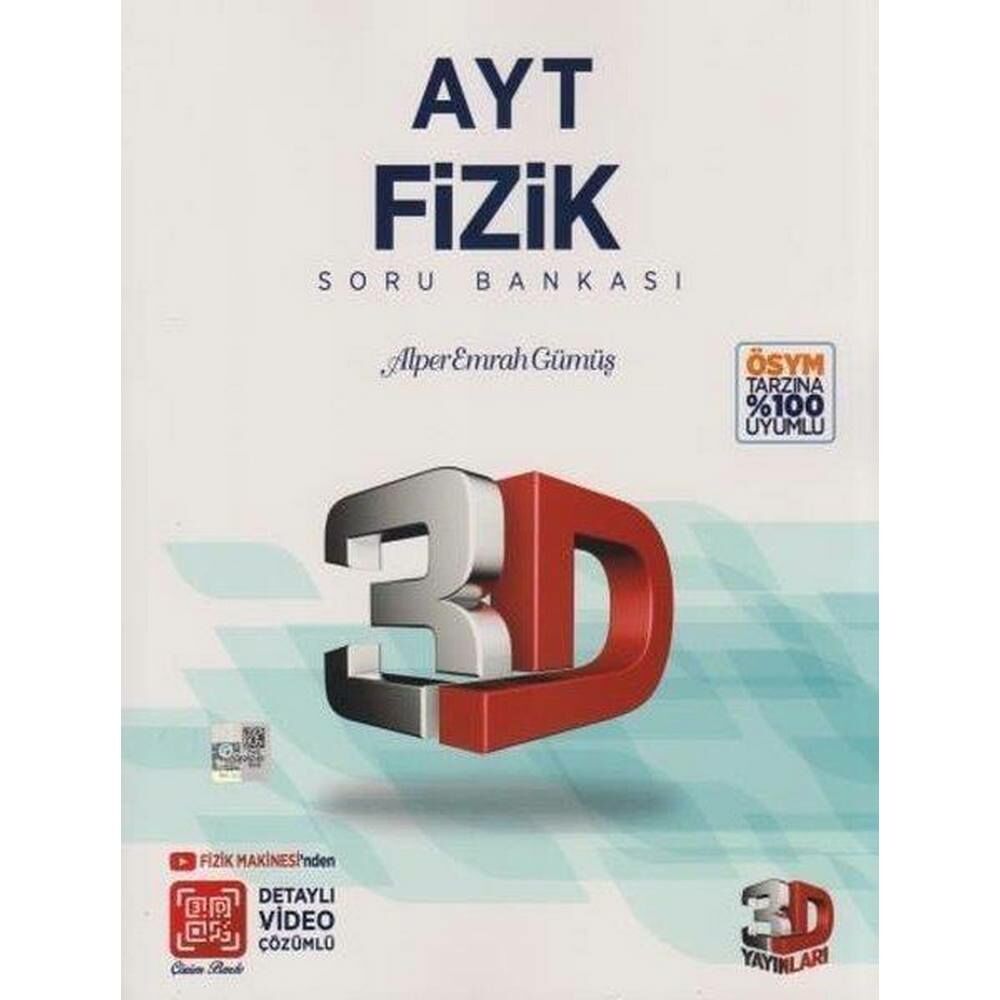 3D AYT Fizik Video Çözümlü Soru Bankası
