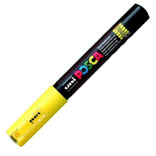 Uniball Posca Boyama Markörü PC-1M 07 mm Sarı
