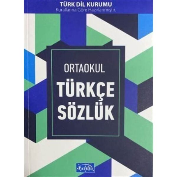 Parıltı Ortaokul Türkçe Sözlük Karton Kapak