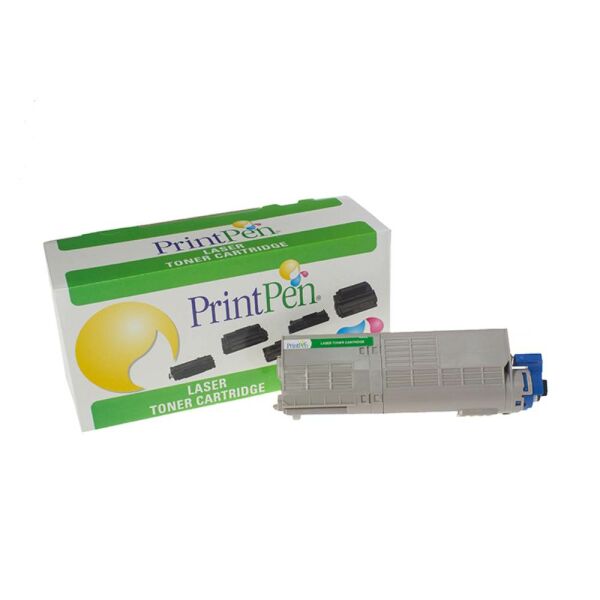 Printpen 11501 OKİ C532 C542 Mavi Toner