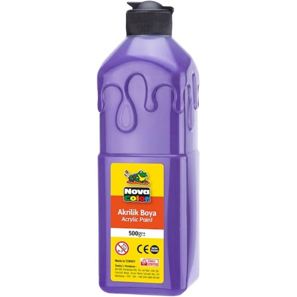 Nova Color Akrilik Boya 500 Gr Mor Nc-389