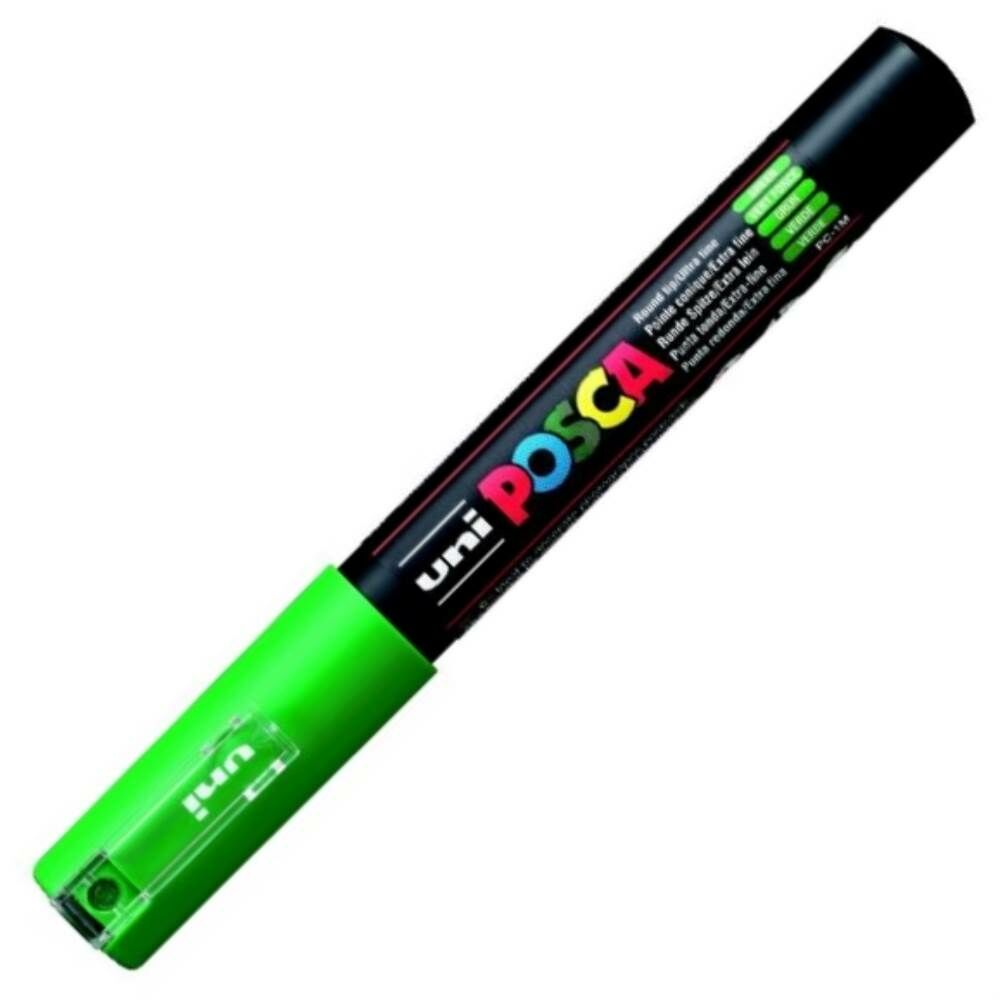 Uniball Posca Boyama Markörü PC-1M 07 mm Yeşil