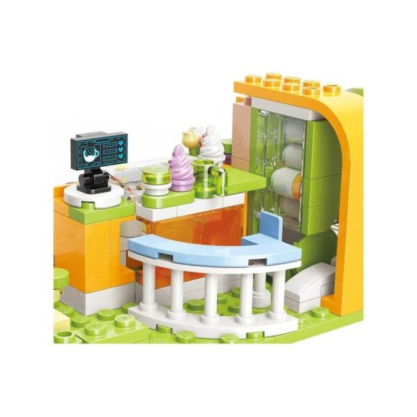 Lovely Street Meyve Suyu Dükkanı 315 Parça Oyuncak Yapım Seti K28017