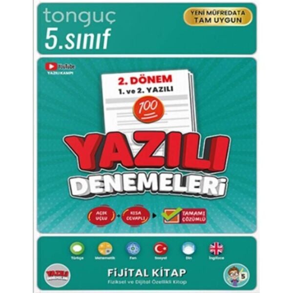 Tonguç 5.Sınıf Yazılı Denemeleri 2.Dönem 1.ve 2. Yazılı