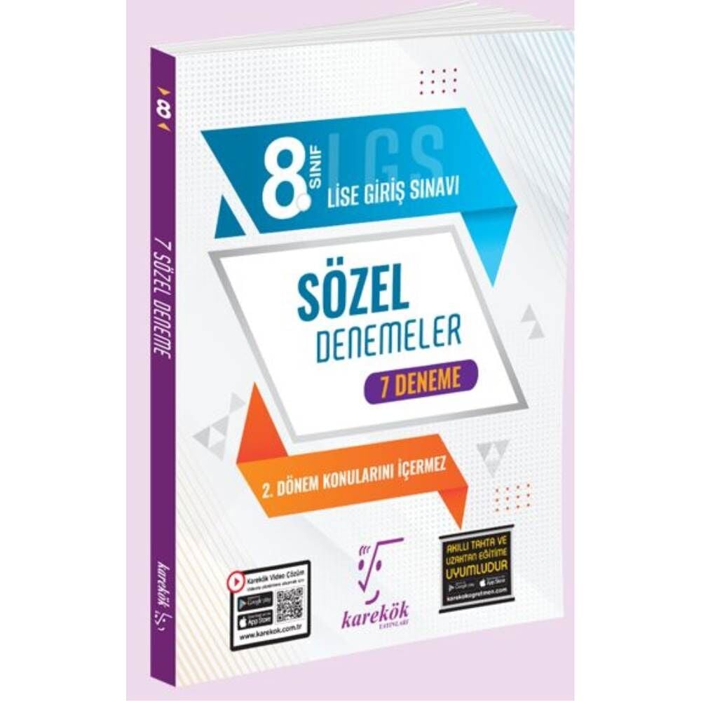 Karekök 8.Sınıf LGS Sözel 7 Deneme