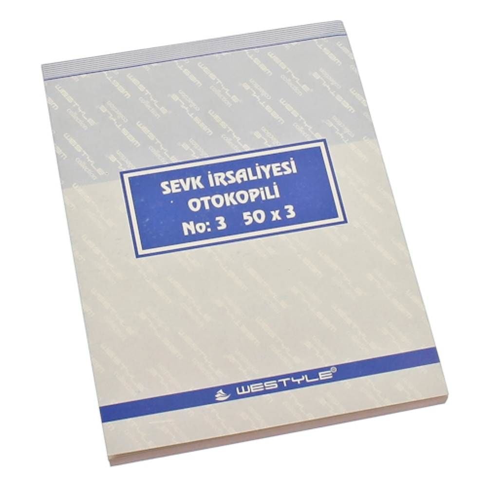 Özkan Sevk İrsaliyesi Otokopili 50x2 No:3 M0666 M0554