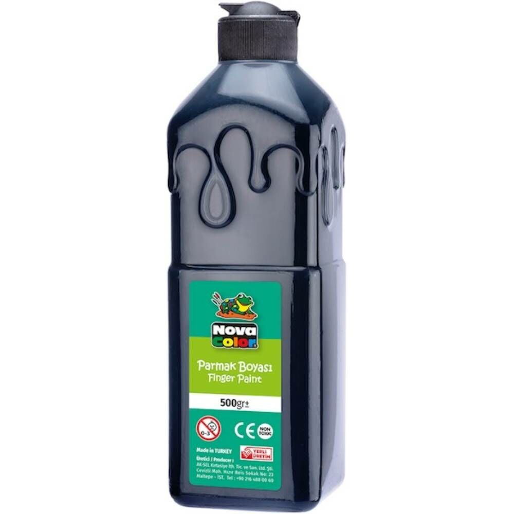 Nova Color Parmak Boyası 500 Gr Siyah Nc-375