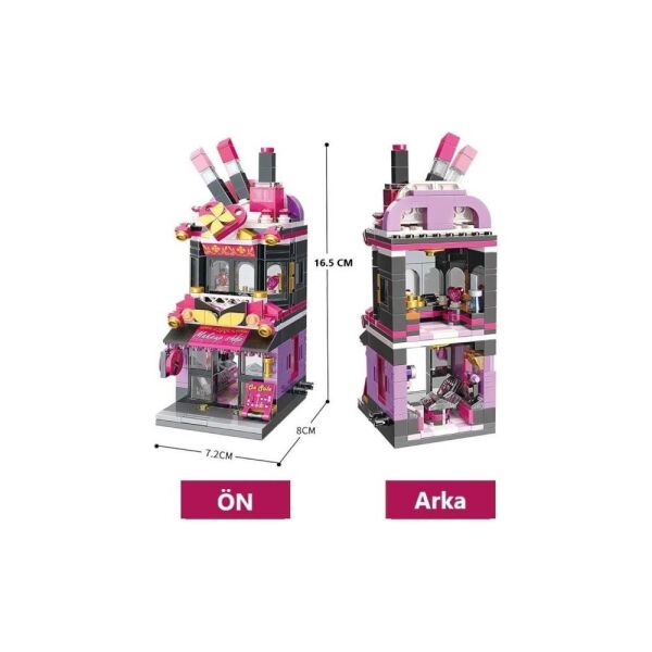 City Corner Kozmetik Mağazası C0103 348 Parça Blok Oyuncak
