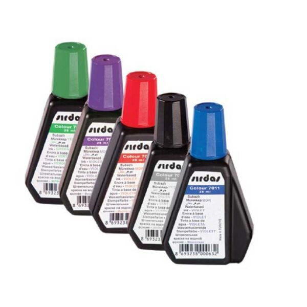 Sırdaş Istampa Mürekkebi 28 Cc Siyah 7011-1011