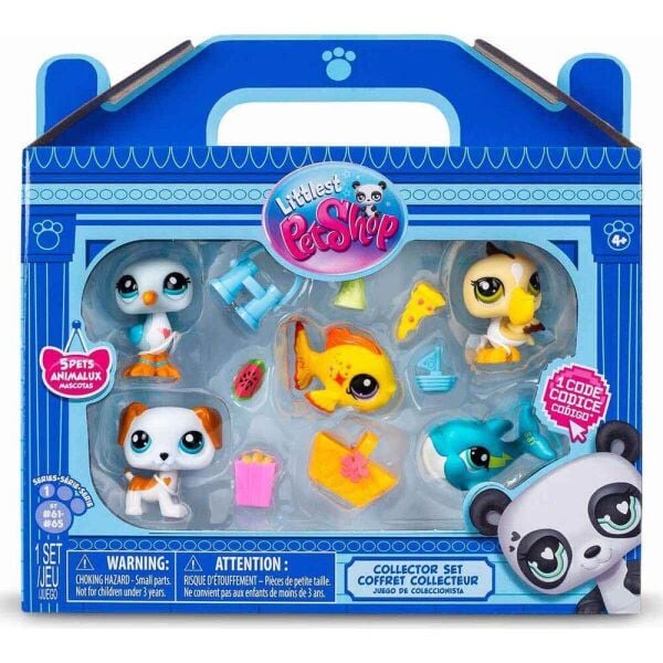 Littlest Pet Shop Minişler Tatilde 5'li Figür Seti 00517