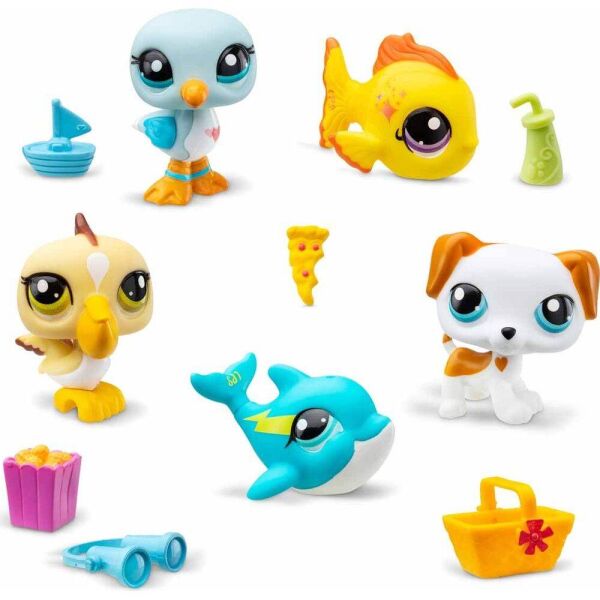 Littlest Pet Shop Minişler Tatilde 5'li Figür Seti 00517