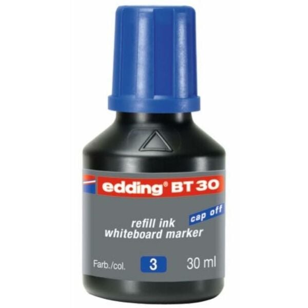Eddıng Beyaz Tahta Mürekkebi 30 Ml E-Bt30 Mavi