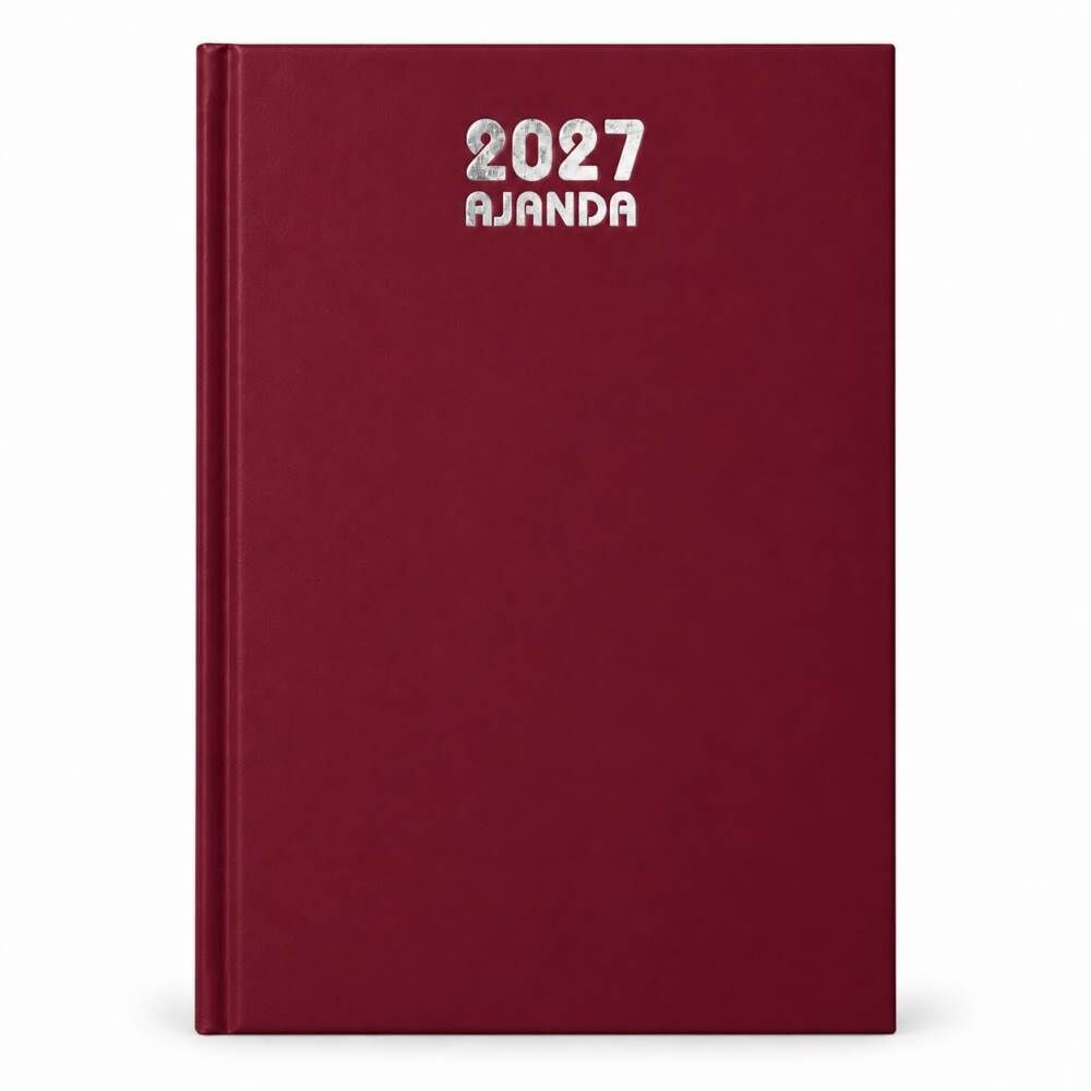 Mcolor 2027 14x20 Cilt Bezili Günlük Ajanda